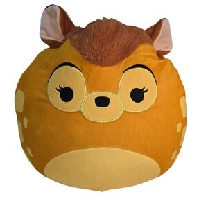 Disney Bambi Squishmallow 14" Plush Deer Stuffed Animal Large Cute Soft Kellytoy